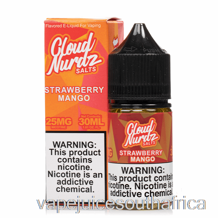 Vape Pods Strawberry Mango - Cloud Nurdz Salts - 30Ml 25Mg